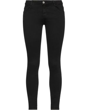 SUPERTRUMP Pants Cotton, Elastane - Black