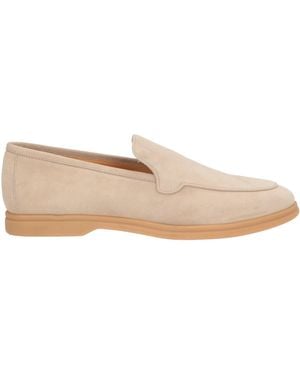 Eleventy Loafers Leather - Natural