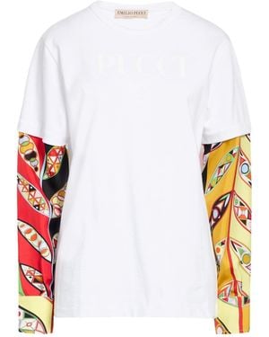 PUCCI T-Shirt Cotton - White