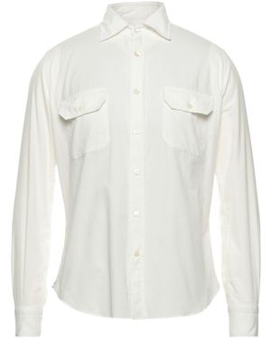 Drumohr Shirt Cotton - White