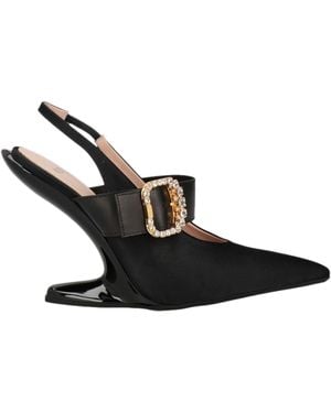 N°21 Court Shoes - Black