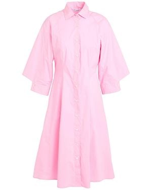 Caliban Midi Dress Cotton - Pink