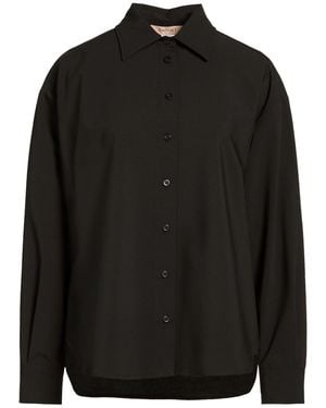 Twinset Shirt Polyester, Viscose, Wool, Elastane - Black