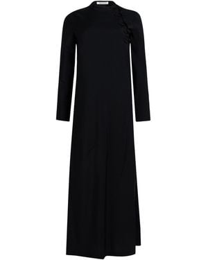 Rohe Maxi Dress Virgin Wool, Mohair Wool - Black