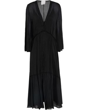 Forte Forte Midi-Kleid - Schwarz