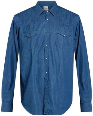 ALEX INGH Shirt Cotton - Blue