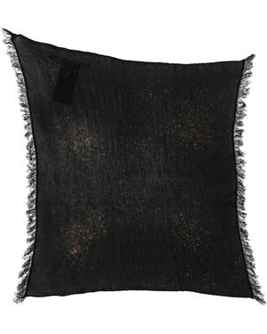 Isabel Benenato Scarf Cotton - Black