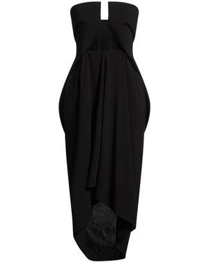 Rick Owens Midi Dress - Black