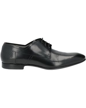 HUGO Lace-Up Shoes Leather - Black