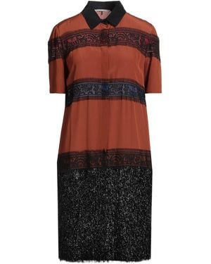 Marco De Vincenzo Mini Dress Cotton, Polyamide - Red