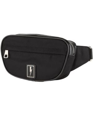 Neil Barrett Belt Bag Textile Fibers - Black
