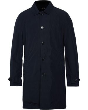 Aspesi Overcoat & Trench Coat - Blue