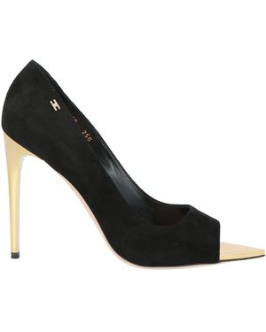 Elisabetta Franchi Court Shoes Leather - Black