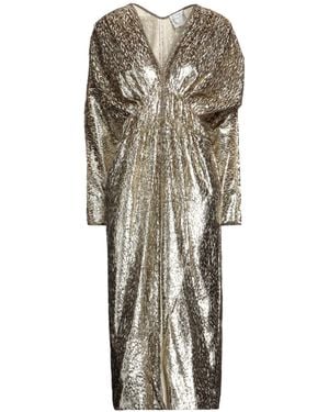 Forte Forte Midi-Kleid - Mettallic