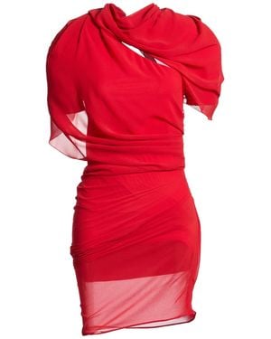 Jacquemus Mini Dress Polyester, Polyamide, Elastane - Red