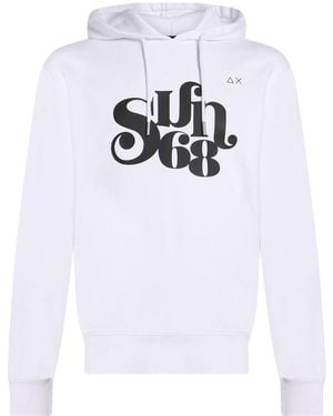 Sun 68 Sweatshirt - White