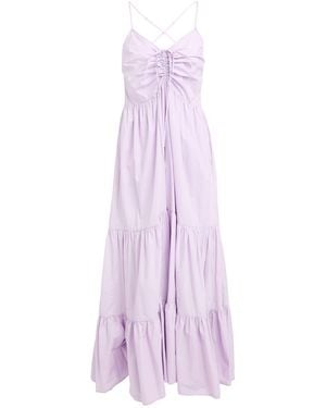 Isabelle Blanche Maxi Dress - Purple
