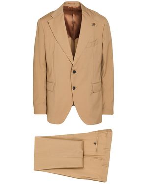 Gabriele Pasini Suit Wool - Natural