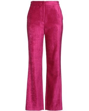 Kaos Fuchsia Pants Cotton, Viscose - Pink