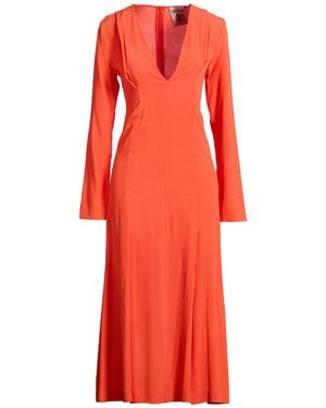 Semicouture Midi Dress - Red