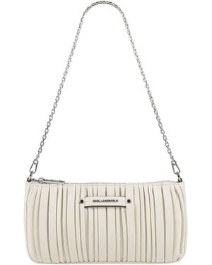 Karl Lagerfeld Schultertasche - Weiß
