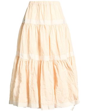 Babylon Maxi Skirt Polyamide - Natural