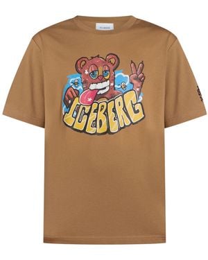 Iceberg T-Shirts - Natural