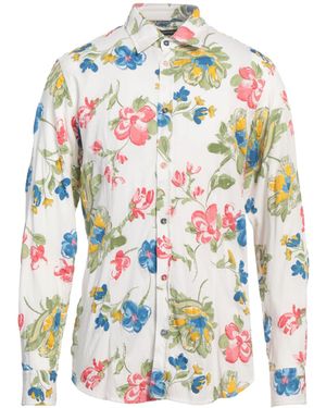 Daniele Alessandrini Shirt Cotton - White