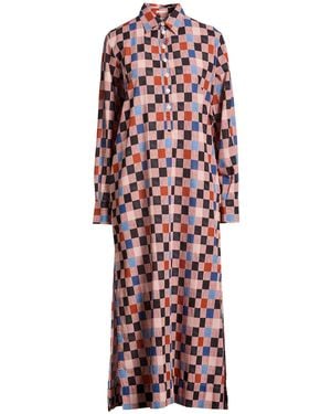 Massimo Alba Midi-Kleid - Rot