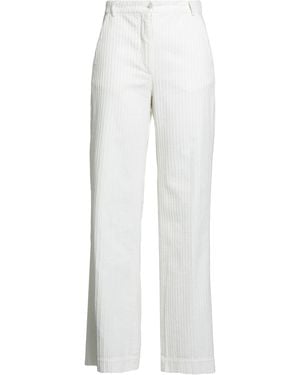 Hartford Alternative Classics Trousers Cotton - White
