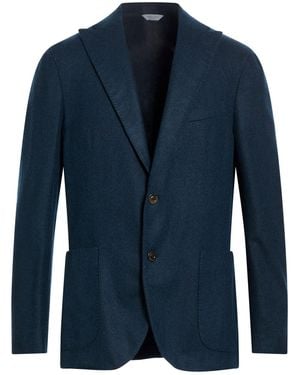 Boglioli Blazer Wool, Polyamide - Blue