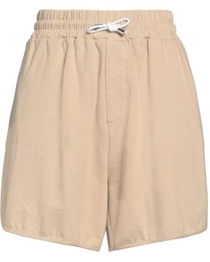 TRUE NYC Sand Shorts & Bermuda Shorts Cotton - Natural