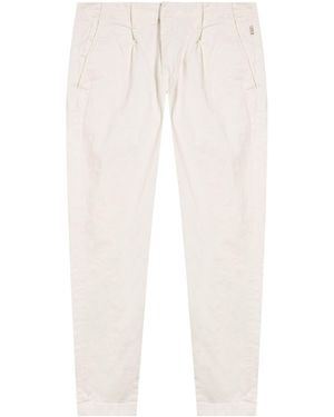 Liu Jo Trousers Cotton, Elastane - White