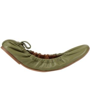 Atp Atelier Ballet Flats - Green