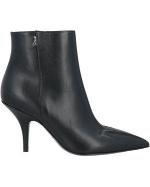 Patrizia Pepe Ankle Boots Leather - Black