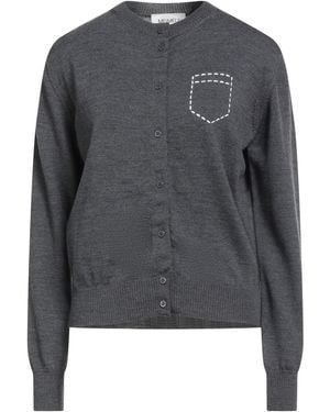 MEIMEIJ Cardigan Virgin Wool - Gray
