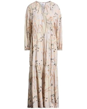 Alpha Studio Maxi Dress Cotton - Natural