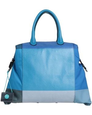 Gabs G3 Pop Tg L -- Handbag Calfskin, Polyester - Blue