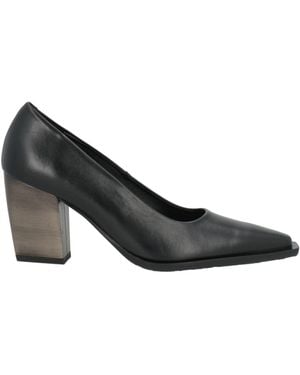 Zinda Pumps Leather - Black