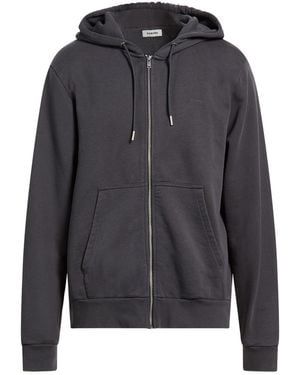 Sandro Charcoal Sweatshirt Cotton - Gray