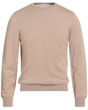 Heritage Sand Jumper Merino Wool - Natural