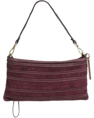 Caterina Lucchi Plum Handbag Cow Leather, Calfskin - Purple