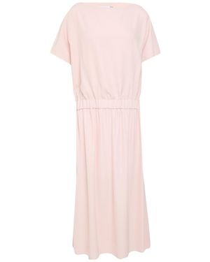 Douuod Midi Dress Polyester, Elastane - Pink