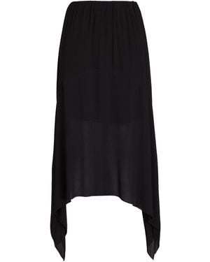 8 by YOOX Midi Skirt - Black