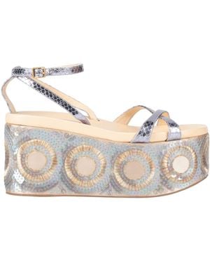 Rochas Sandals Leather - Natural