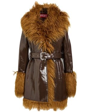 DIESEL Coat - Brown