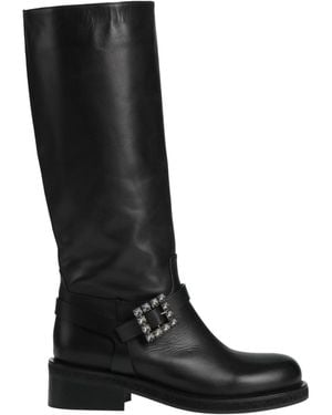Roberto Festa Boot Leather - Black