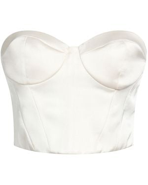 alma sanchez Top Polyester - White