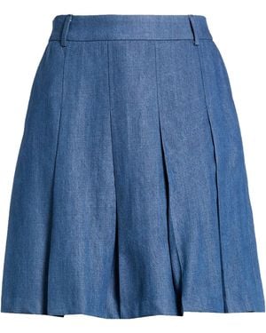 Kaos Denim Skirt - Blue
