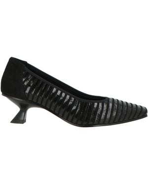 Daniele Ancarani Court Shoes Leather - Black